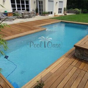 Schönes Folienbecken