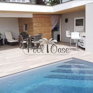 Rechteckbecken Stiegen in Elegance