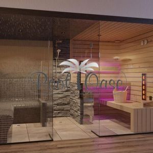 Infrarot-Saunakabine