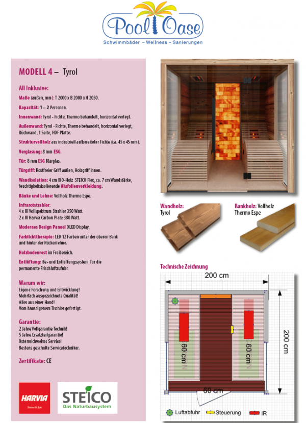 Tyrol + Vollholz Thermo Espe